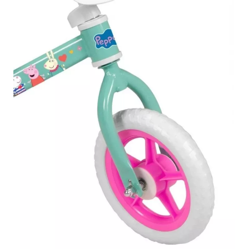 Lasteratas Toimsa TOI198 — terasraam 25,4 cm (10 tolli), unisex, käsipidur, 2 ratast, 3,5 kg, roheline mitmevärviline