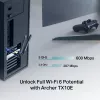 Wi-Fi 6 Bluetooth PCIe adapter TP‑LINK Archer TX10E AX900