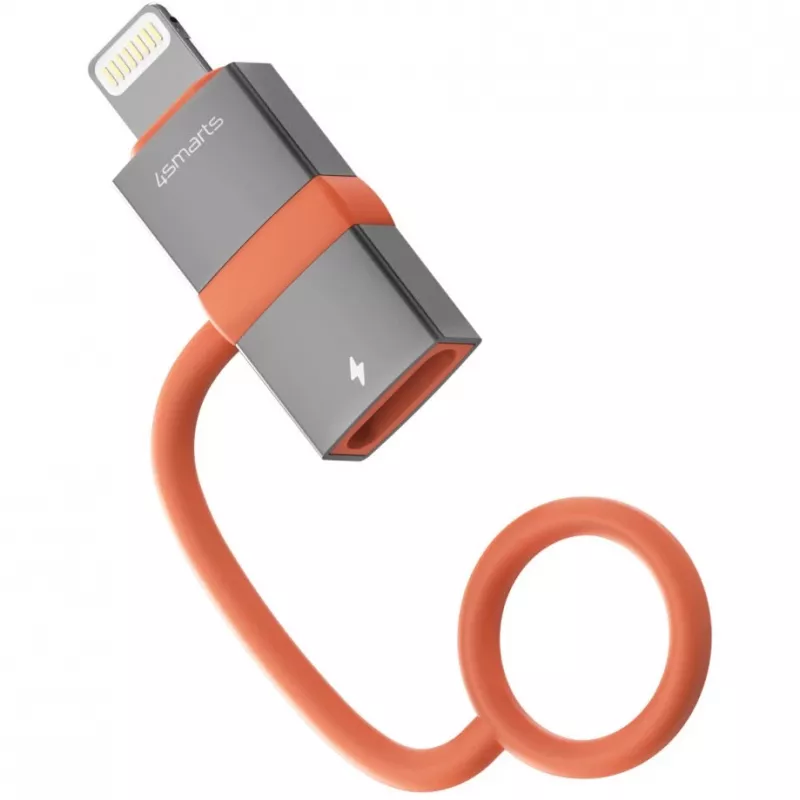 USB-C–Lightning-adapter 4smarts 541522, 27 W PD, 2 tk