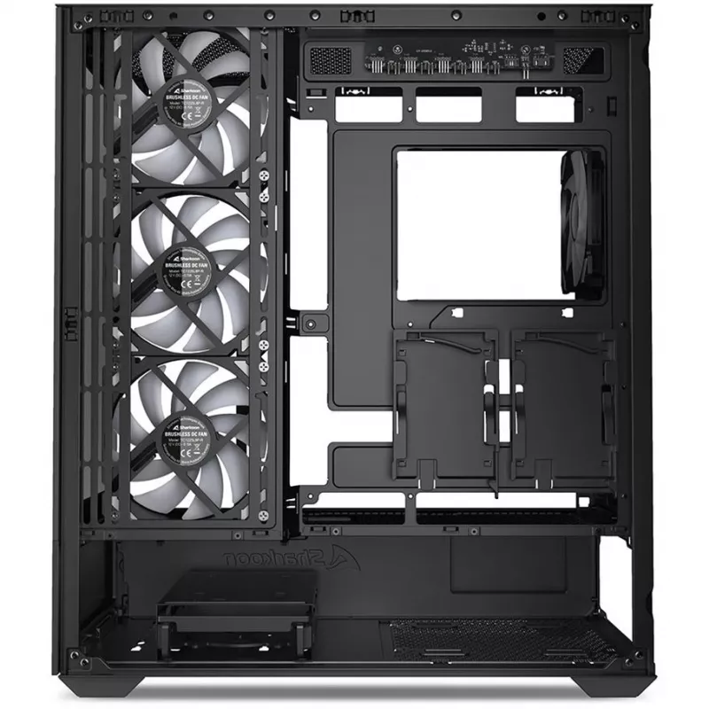 PC-korpus Sharkoon AK6 RGB, ATX, must