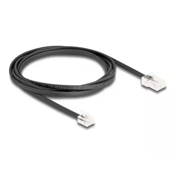 Telefonikaabel DeLOCK 88036 RJ45 RJ11-le 2m Must
