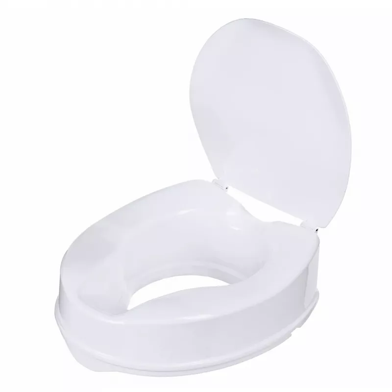 ActionMED NT10AM tõstetud WC-pott koos kaanega, 10 cm