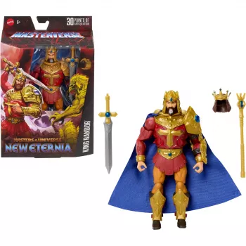 Action figure MATTEL Masterverse King Randor JBP79 — kogumisväärne poseeritav figuur