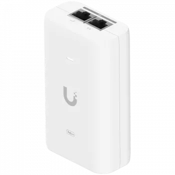 Ubiquiti UniFi UACC-PoE++-10G-EU 10G PoE++ adapter (60W), võimaldab toita UniFi PoE++ seadmeid, vähendab sõltuvust PoE lüliti toitest ja pakub Multi-Gigabit LAN-ühendust