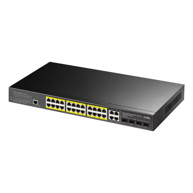 Hallatav kommutaator Cudy GS2028PS4 L2 Gigabit Ethernet 24 porti PoE