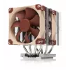 Õhkjahuti Noctua NH-D9 TR5-SP6 4U — 92 mm kahe ventilaatoriga protsessorijahuti sTR5-le, alumiiniumribid, vasest alus, 2500 p/min