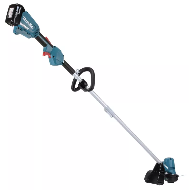 Makita DUR192LRT1, murutrimmer, J-tüüpi käepide, 6000 p/min, must, türkiis, 30 cm, 87,8 dB