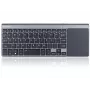 Juhtmevaba RF täissuuruses klaviatuur TRACER TRAKLA46934, QWERTY inglise, 2,4 GHz nano vastuvõtja, membraan, must/hall