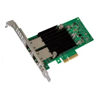 Intel Ethernet Converged Network Adapter X550-T2 - võrguadapter - PCIe 3.0 x4 madala profiiliga - 10Gb Ethernet x 2 (X550T2BLK)