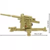 Cobi klotsimudel 8,8 cm Flak 18 — 232 tükki, mõõtkavas 1:35