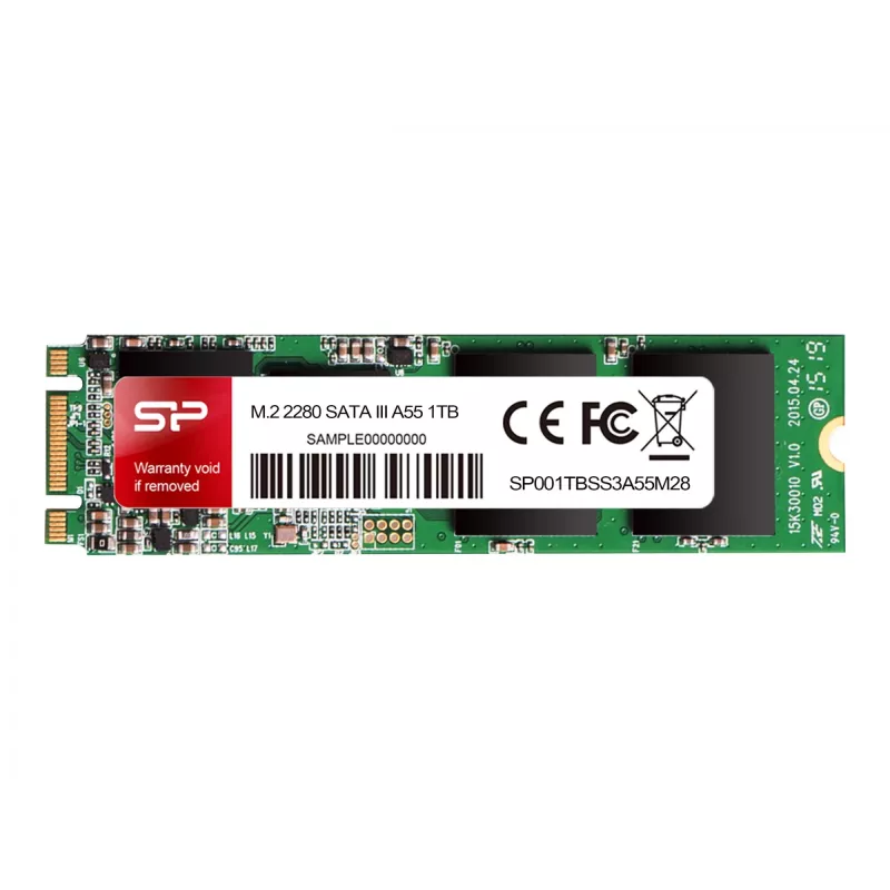SSD-ketas Silicon Power SP256GBSS3A55M28 256 GB Half-õhuke SATA III, 560/530 MB/s, SLC