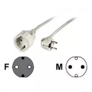 Hama 00047867 toitepikendus 10 m 1 vahelduvvoolupesa(t) Valge