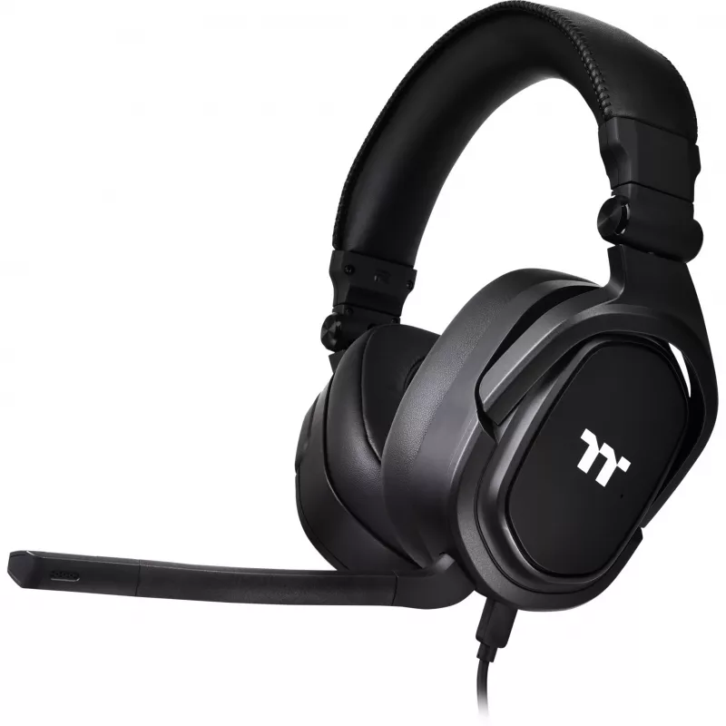 Tt eSPORTS Argent H5 - Peakomplekt - Kõrvapealne - Juhtmega - 3,5 mm pistik - Must (GHT-THF-ANECBK-30)