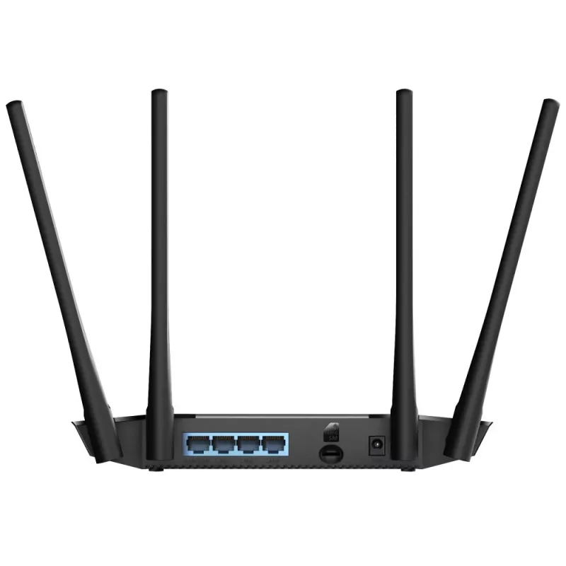 Cudy LT400 traadita ruuter Fast Ethernet ühe ribaga (2,4 GHz) 4G must