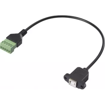 Renkforce USB 2.0 adapterkaabel[1x 2.0 pistikupesa B - 1x klemmühendus] RF-6443972 30 cm (RF-6443972)