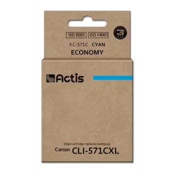 Actis KC-571C tint (Canon CLI-571C asendaja; Standard; 12 ml; tsüaan)
