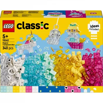 LEGO CLASSIC 11040 Maagiline läbipaistev karp