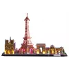 3D pusle CubicFun City Line Paris LED 115 tk