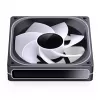 120 mm PWM ARGB korpuse ventilaator Jonsbo ZB-120 Reverse Blade, must