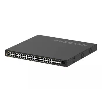 NETGEAR GSM4248P-100EUS võrgulüliti Hallatav L2/L3/L4 Gigabit Ethernet (10/100/1000) Power over Ethernet (PoE) Must