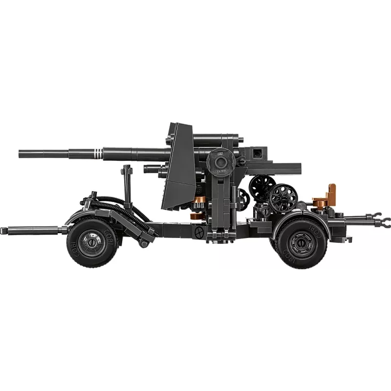 Ehituskomplekt Cobi ehituskivid 8,8 cm Flak koos haagisega — 360 osa