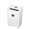 Purustaja HSM Pure 420 — osaklõikus P-4, 24 cm töölaius, 15-leheline mahutavus, 35 L prügikast, valge