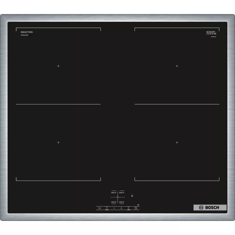 Bosch HEG578BB4 + NVQ645CB6E toiduvalmistusseadmete komplekt Induktsioonpliit Elektriline