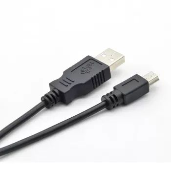 USB-Mini USB kaabel 1 m, must