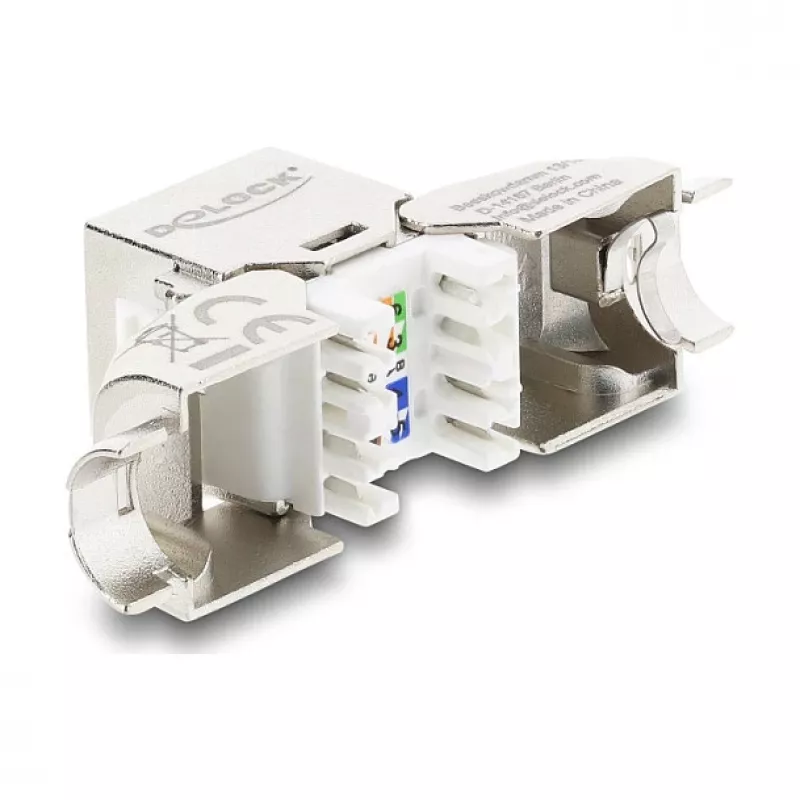 RJ45 Keystone Moodul Pistikupesa Cat.6A DELOCK 90798 — LSA terminatsioon
