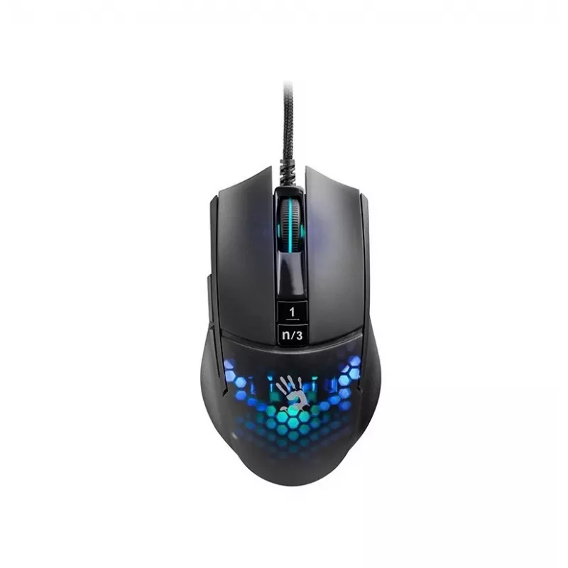 A4Tech BLOODY A4TMYS47113 L65 MAX RGB Honeycomb (Activated) hiir USB Type-A optiline 12 000 DPI