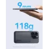 PowerBank 5000mAh 20W Induction MagSafe titaan