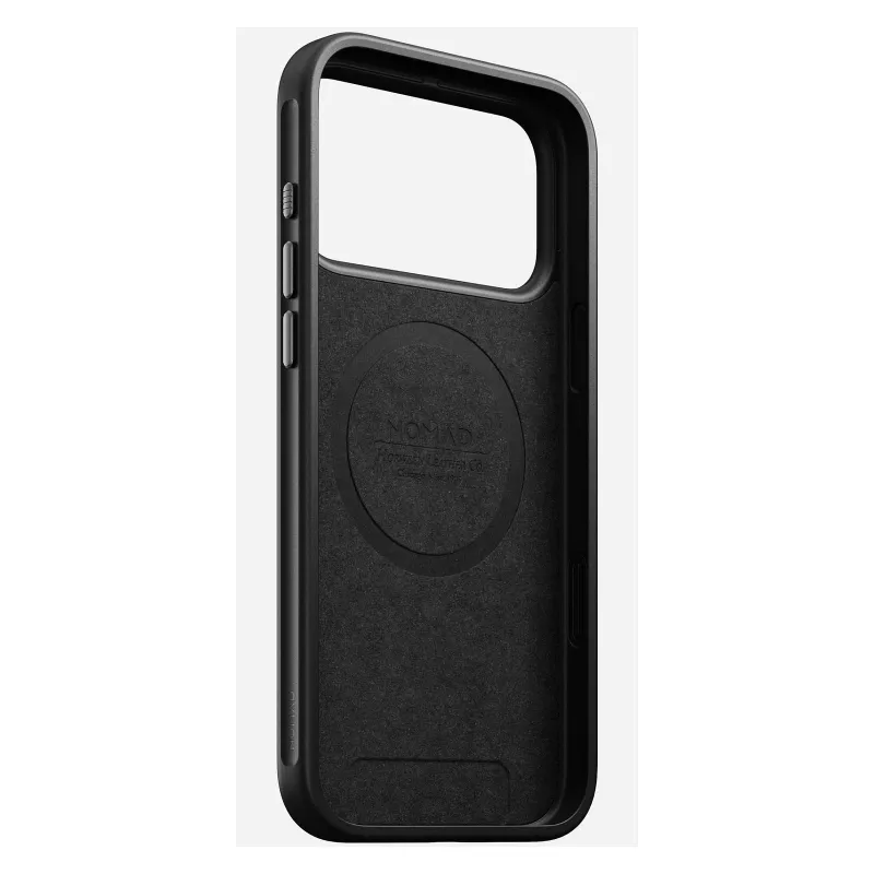 Nahast ümbris Nomad Modern iPhone 17 Pro Max (6,9 tolli) — Burgundia, nahk+TPU+PC