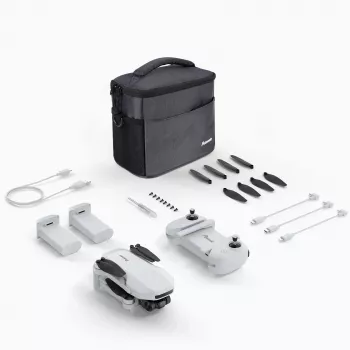Droon CANYON ATOM SE Fly More Combo 4K kaamera ja EIS-iga, laadimisalus kaasas