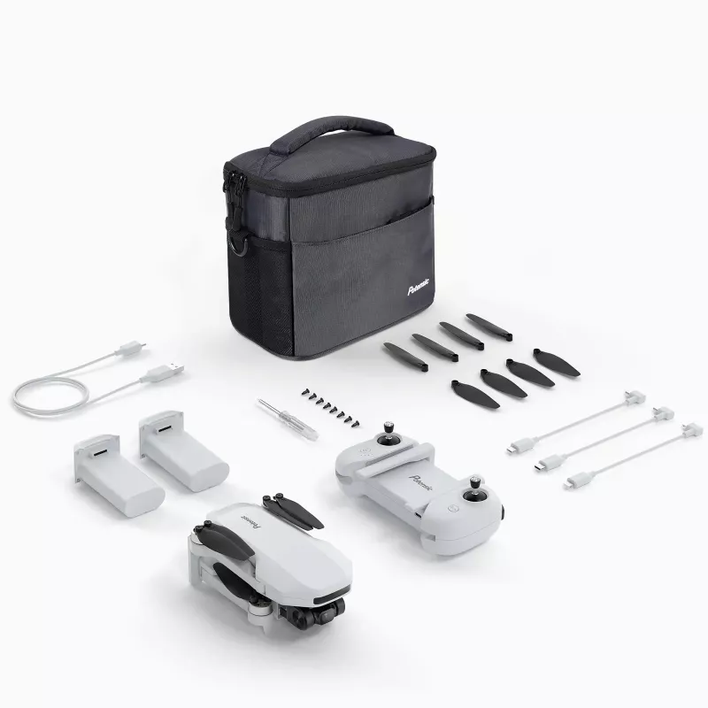 Droon CANYON ATOM SE Fly More Combo 4K kaamera ja EIS-iga, laadimisalus kaasas