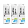 USB 2.0 Type-C isane - isane kaabel 1,0 m must-hõbedane