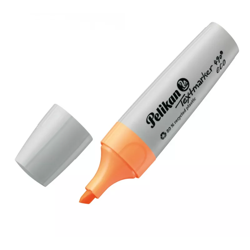 Marker Pelikan Textmarker 490 eco 4 tk Meislitera Roheline Oranž Roosa Kollane