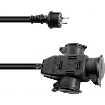 Pikenduskaabel EUROLITE 3024701E 3x2,5 mm 5 m