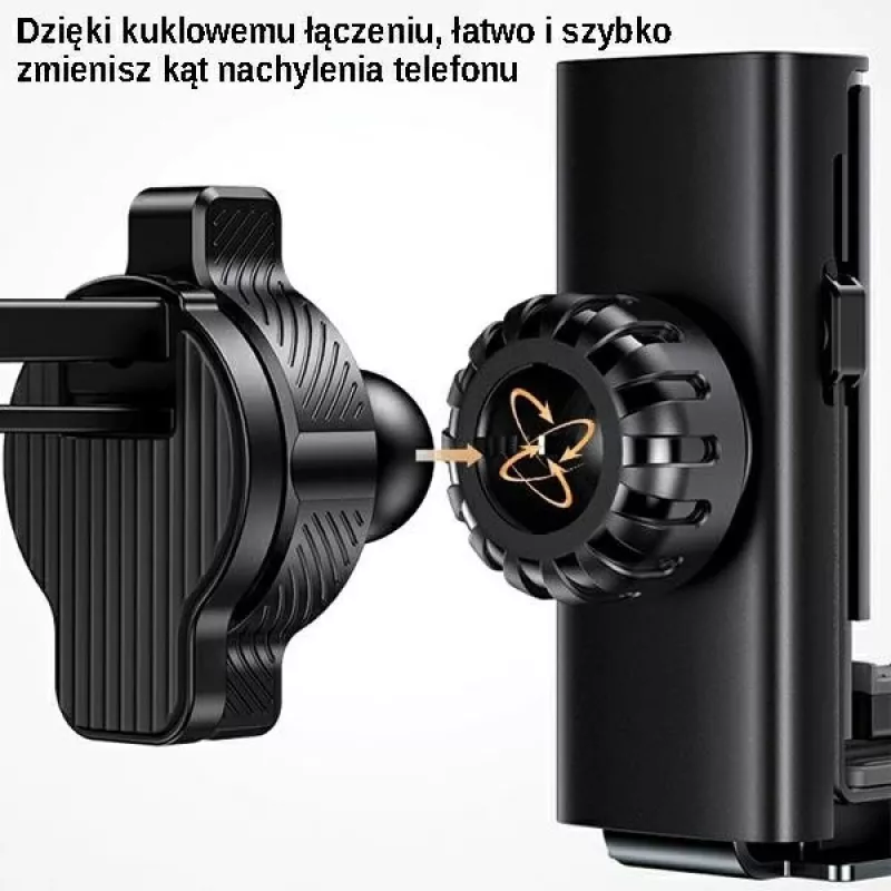 USAMS autotelefonihoidja 4.7-7 tolli universaalne telefonialus autos gravitatsiooniga nutitelefonihoidja õhutusventiili kinnitus GPS-i tugi iPhone Xiaomi Samsung