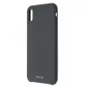 Telefoniümbris Tellur Liquid Silicone iPhone XS Max jaoks — Must