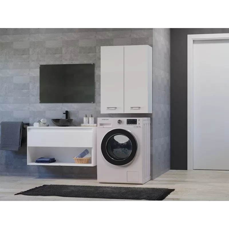 Topeshop POLA MINI DD valge vannitoakapp