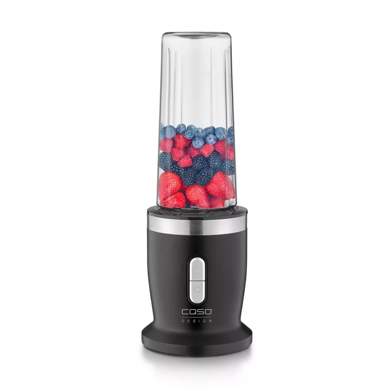 Juhtmevaba blender Caso | Click & Blend | Lauablender | 240 W | Tritan-kann | Mahutavus 0,5 L | Roostevaba teras/mattmust