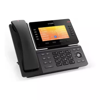 Snom D892M, IP-telefon, must, laua-/seinale paigaldus, Linux, TFT, 12,7 cm (5 tolli)