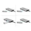 DeLOCK pordiblokeerija USB USB-C 10 porti sinine