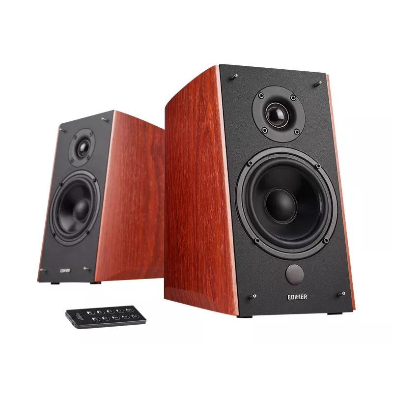 Edifier R2000DB | 24Wx2 + 36Wx2 (DRC On) W | Bluetooth | Pruun | 4 Ω | 120 W | Bluetooth kõlar