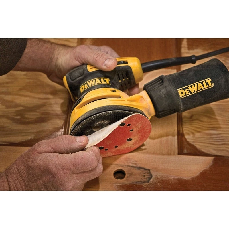 Orbitaallihvija DeWalt DWE6423-QS, 280 W, 8 000–12 000 OPM, 2,6 mm orbiit, 1,28 kg