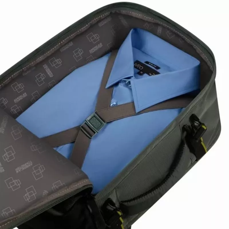 Käsipagasikott American Tourister Take2Cabin MS Wizz Air jaoks - tume metsaroheline