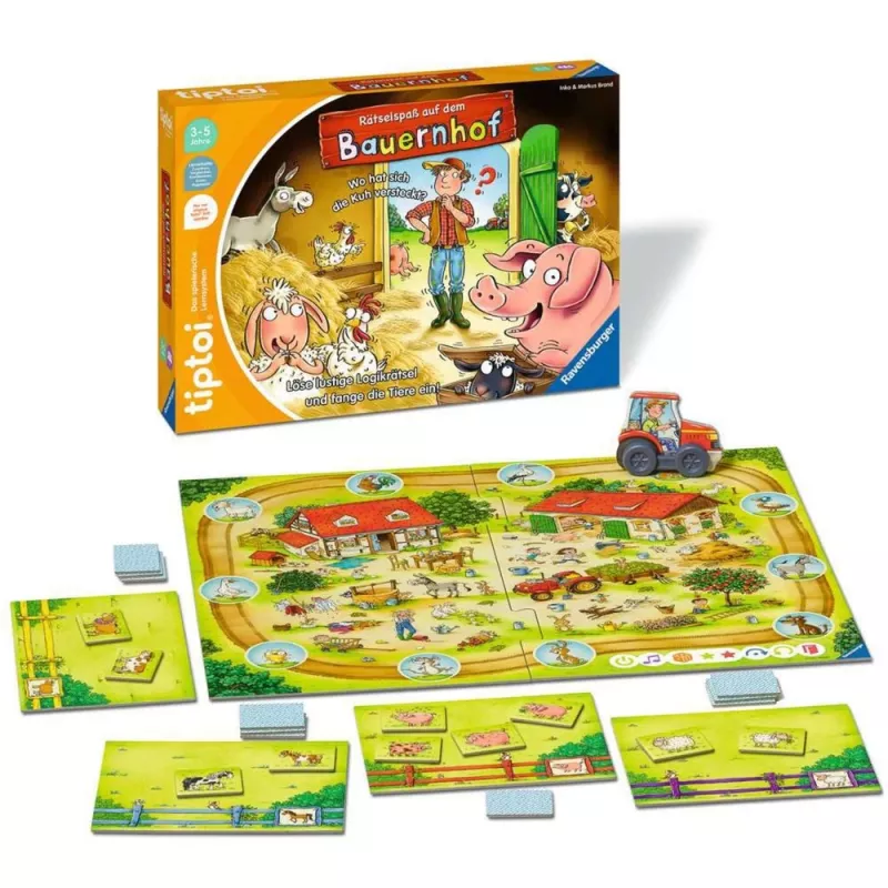 tiptoi farm puzzle fun, lauamäng