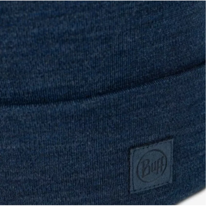 BUFF MERINO HEAVYWEIGHT BEANIE SOLID NIGHT Sinine