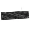 Savio KB-01 klaviatuur Kodu/Kontor USB QWERTY USA inglise must