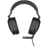 Kõrvaklapid CORSAIR HS65 SURROUND juhtmega mängukõrvaklapid, supra-aural, 3,5 mm + USB adapter, 32 Ω, 282 g, süsinik